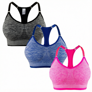 Sujetador Deportivo para Mujer, de Alta Sujeción, Transpirable, de Secado Rápido, para Gimnasio, Yoga, con Relleno Extraíble, Personalizado OEM - Product Image 1