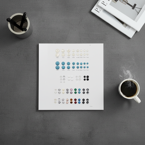 Bottone a Pressione in ABS con Perline e Placcatura, Design Ecologico di Lusso per Abbigliamento Prêt-à-Porter - Product Image 6