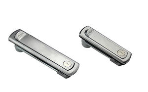 Poignée pivotante pour ouvrir la <span class=keywords><strong>serrure</strong></span> de la porte Boîtier d'alimentation en alliage de zinc armoires électriques <span class=keywords><strong>Serrure</strong></span> automatique du panneau d'équipement - Product Image 4