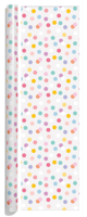 Ensemble de papier cadeau recyclable en PE imprimé étoiles et cœurs roses, kit mignon de boîtes, sacs, étiquettes et autocollants personnalisables pour enfants