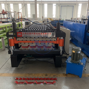 China Factory Supply Double Layer Metal Panel Making Machine Corrugated <b>Sheet</b> Making Machine Trapezoidal <b>Sheet</b> Making Machine - Product Image 6