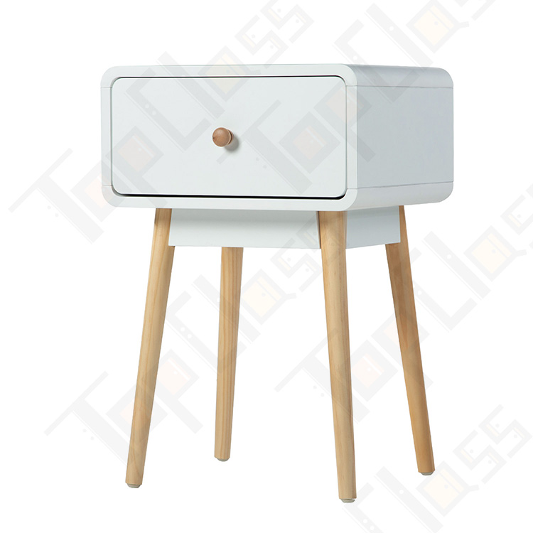 Деревянная приставная тумбочка для стола, умный дисплей для хранения кровати, современное высокое качество