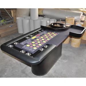 96인치 LED 맞춤형 카지노 바카라 포커 테이블 RFID 도박 바카라 플레이용 포커 테이블 판매 원스톱 공급업체 - Product Image 3