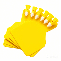 Neue, individuell bedruckbare UHF-RFID-Ohrmarken aus TPU-Material für die Tierverfolgung und -verwaltung von Nutztieren wie Rindern, Schafen, Ziegen, Schweinen, Hunden und Kaninchen mit QR-Code.
