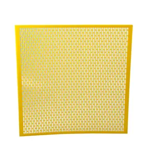 New plastic Italian bee Circular hole Queen excluder partition board, Bee hive fence Yellow, Green