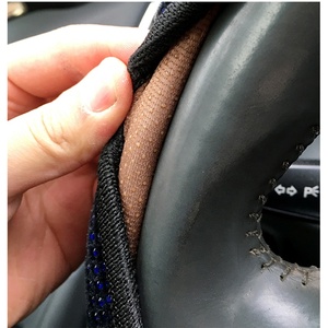 Vendite dirette della fabbrica di <span class=keywords><strong>interni</strong></span> dell'automobile coprivolante elastico per auto con diamante personalizzato all'ingrosso 12 pollici - Product Image 5