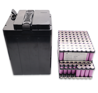 Boîte de stockage vide pour batteries lithium-ion Cedley EV E-Bike E-scooter, en plastique ABS V0, 48V 13S6P