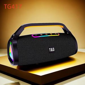 Altavoz Bluetooth Inalámbrico para Exteriores Tg417 a Bajo Precio, Subwoofer Deportivo Resistente al Agua, Altavoz Portátil con Tarjeta TF - Product Image 1
