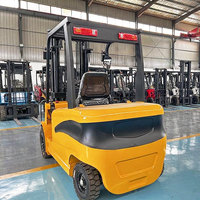 Chariot élévateur électrique CE à quatre roues, 1,5 tonne, 3 tonnes, pour manutention en entrepôt, chargement et déchargement surélevé, avec batterie