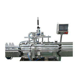 Línea de Producción Automática de Llenado de Líquidos con Sistema de Transporte y Función de Tapado para Envases de Plástico, Llenado por Pistón de Múltiples Cabezales - Product Image 3