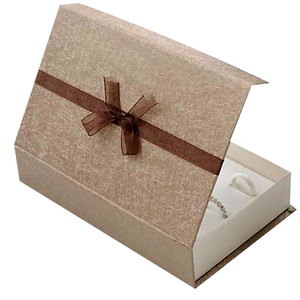 Best Selling Custom <b>Book</b> Shape Folding Flip Top Magnetic Buckle Gift Box Necklace Jewelry Box With Magnetic Jewelry Packaging - Product Image 4