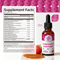 Complément Alimentaire Liquide de Drainage Lymphatique à Base de Plantes, Extrait Herbal de Haute Qualité, Vente Chaude à l'Exportation Transfrontalière