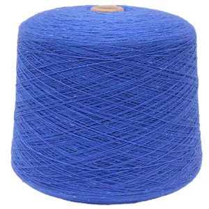 Hot sale newest 10% wool blend 10% cotton 25% nylon 55% acrylic nep yarn