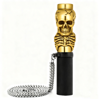 Embout de chicha en acier inoxydable de haute qualité, usiné CNC, au design unique, moderne et écologique
