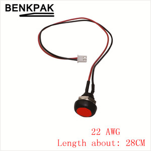 Interrupteur à bouton-poussoir miniature non verrouillable PBS-33B avec borne filaire PBS-33B 12 mm - Product Image 4