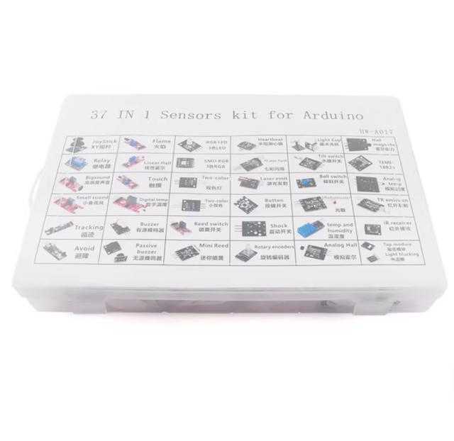 37 Sensor Modules 37 Sensor Kits Compatible with Arduino/51/STM32 Learning Kits