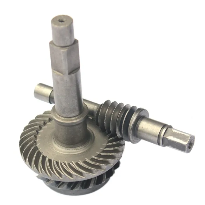 OEM/CUSTOMIZED HIGH PRECISION 42crmo4 Steel Spur Gear Shaft With Grinding For Power Transmission Or Transfer Gearbox