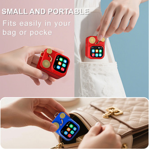 New Metal Appearance Wireless Portable Public Address Mini 5W BT Smart Party <b>Speaker</b> with Touch Screen - Product Image 2