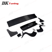Aileron arrière en fibre de carbone BK Tuning pour Ford Mustang S550, aileron arrière modifié Robot GT de 6e génération pour Mustang