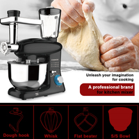 Artículos para el Hogar, Mezclador de Pastel de 5.5L, Máquinas para Mezclar Masa, Amasadora, Batidora de Pedestal Impastatric