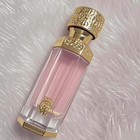 Botol Parfum Kaca Kosong Heksagonal Unik 30ml 50ml 100ml Terlaris dengan Pompa Semprot dan Tutup Emas/Perak Warna Kustom untuk Produk Premium