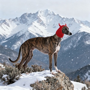 Chapéu Engraçado de Lã Tricotada com Padrão de Desenho Animado Estilo Europeu-Americano para Gatos e Cães, Acessório de Inverno - Product Image 4