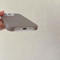 Coque de protection magnétique en silicone de luxe effet gelée, sensation peau, demi-couverture pour iPhone 17 Air 16 15 Pro Max