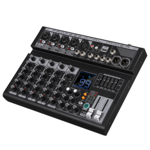 Mezclador de Audio Mini de 6 Canales 99DSP con Bluetooth y MP3 para Transmisión en Vivo, Precio de Fábrica Q6 - Product Image 2