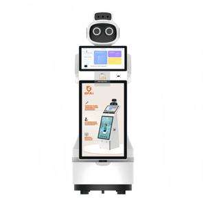 Guide de salle d'exposition à double écran <span class=keywords><strong>Meilleur</strong></span> <span class=keywords><strong>robot</strong></span> <span class=keywords><strong>humanoïde</strong></span> AI <span class=keywords><strong>Robot</strong></span> de bienvenue commercial pour la réception Robots de réception commerciale - Product Image 4