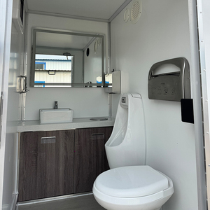 <span class=keywords><strong>Camion</strong></span> toilette mobile de luxe VIP avec douche, lavabo et lit intégré pour voyages et camping - Product Image 5