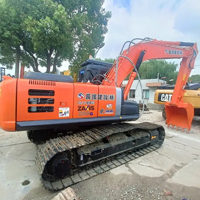 top factory Used Hitachi EX220-5 crawler heavy excavator machine on low price hot sale in shanghai