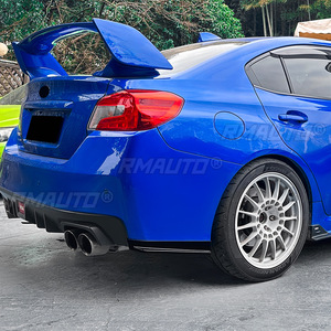 ชุดแต่งรอบคันสำหรับ Subaru WRX STI VA ปี 2015-2021 ดิฟฟิวเซอร์กันชนหลัง สปลิตเตอร์กันชนหลัง ตัวป้องกันลิ้นกันชนหลัง อุปกรณ์ตกแต่งรถยนต์ - Product Image 4