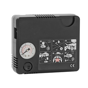 Richtek 12V 120W Xách Tay 2-Trong-1 Lốp Phẳng Sửa Chữa Kit Nhanh Chóng Lạm Phát Analog Quay Số Đo Hiển Thị Lốp Sealant Khẩn Cấp Tăng - Product Image 2