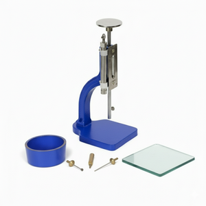Appareil à aiguille Vicat ODM personnalisé en acier doux pour essais de béton, équipement de laboratoire, précision de pénétration de 0,1 mm, minuterie 1s - Product Image 2