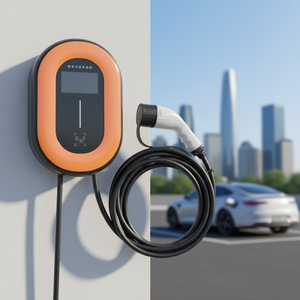 Cargador de Vehículos Eléctricos de 7kW 32A, Tipo <span class=keywords><strong>2</strong></span>, Enchufe CEE, Estación de Carga Rápida con Cable de 5M, Enchufe RFID, Unidad de Carga para Uso Doméstico - Product Image 3