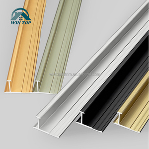 赢顶可定制工字型铝型材金属装饰条瓷砖拉丝工艺修边线批发 - Product Image 3