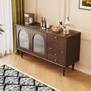 Pháp Retro rắn gỗ sideboard hiện đại cổ truyền thống đồ nội thất nhà ăn trang trại tường lưu trữ tủ cho cuộc sống - Product Image 1