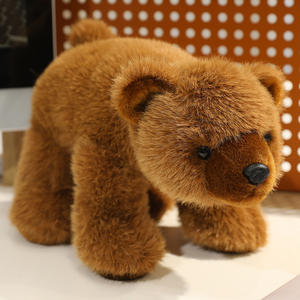 2025 nouveau cadeau d'animal en peluche d'<span class=keywords><strong>ours</strong></span> simulé personnalisé pour les enfants noir, marron, polaire - Product Image 4