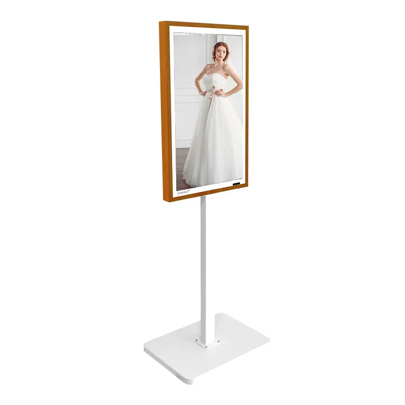 Customize Label Wedding Wifi Smart Picture Frame widescreen Digital Photo Frame Plus Size Digital Photo Frame With Stand