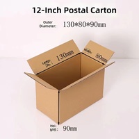Cartons d'expédition ondulés en gros, boîtes d'emballage logistique express, boîtes postales, boîtes en papier pour le commerce électronique et le stockage