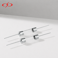 Fusible en verre XC FUSE 6F 6,35x32mm à passage traversant 80mA-30A 125V/250V AC/DC à action rapide pour la distribution d'énergie