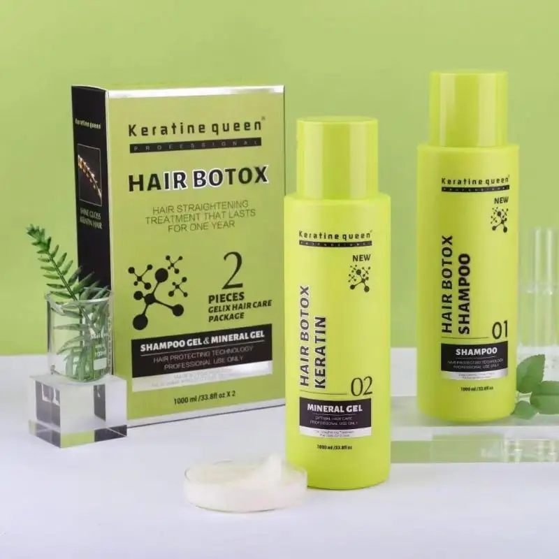 Set di shampoo alla cheratina organica naturale 100% OEM/ODM