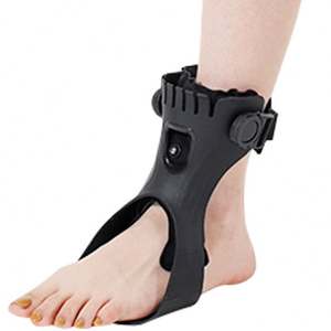 Orthèse de cheville en polyester, stabilisateur léger, attelle pour pied tombant, pour patients hémiplégiques, victimes d'AVC, protection pour la marche - Product Image 5