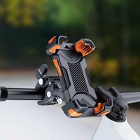 Support de téléphone pour moto de haute qualité avec coussinets en silicone, support de téléphone pour caméra de sécurité pour guidons de vélo électrique
