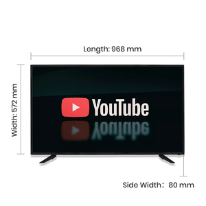 Téléviseur hd personnalisé, vente en gros, 65 pouces, grand écran tv 4k, qui tient votre propre boîtier smart tv android, 75 pouces - Product Image 3