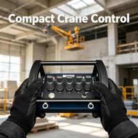 Control Remoto Inalámbrico Proporcional Hidráulico Universal para Maquinaria de Elevación, Compatible con Varios Grúas