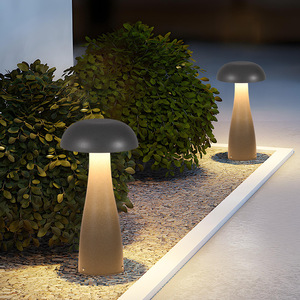 ไฟ LED อะลูมิเนียมตั้งพื้นตั้ง IP65จัดอันดับสำหรับกลางแจ้งสวนวิลล่าลานสวนภูมิทัศน์เห็ดตกแต่งสนามหญ้า - Product Image 3