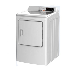 Secadora de Ropa a Gas/Eléctrica de 6.7 Pies Cúbicos, Diseño Nuevo, Estándar Estadounidense, 120v/60hz, Modelo Ddf-16albm - Product Image 1