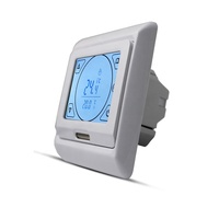 Telin E91 LCD système de chauffage au sol rayonnant à eau pour maison climatisation Thermostat systèmes de chauffage au sol et pièces