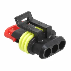 Hampoolgroup Wholesale 3 Pin Male and Female Connector Waterproof Insulation Terminal Block